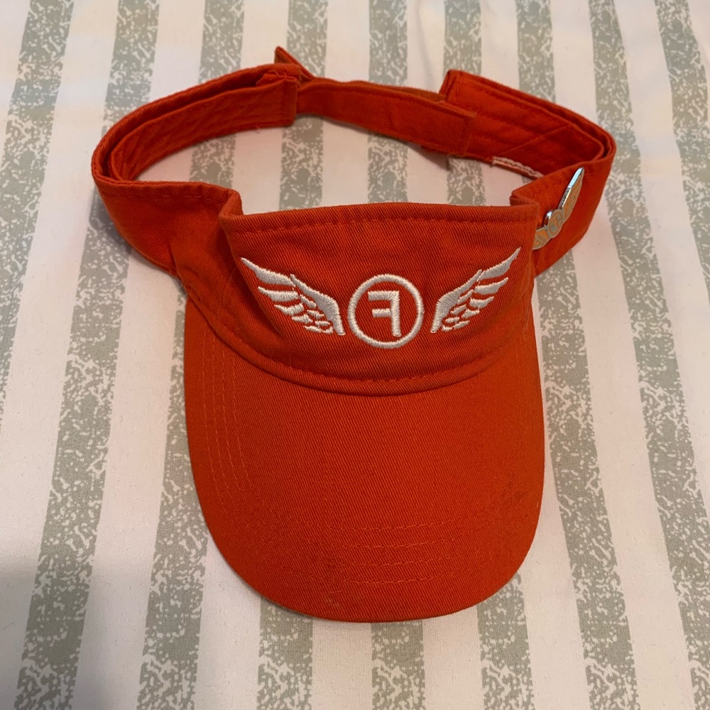 Freebirds orange visor!